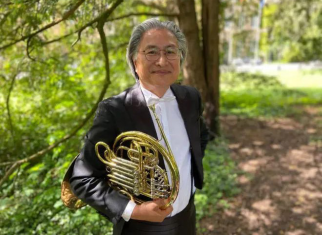让世界聆听中国 音乐是相通的——欧洲第一位华人圆号大师、我院客座教授韩小明专访
